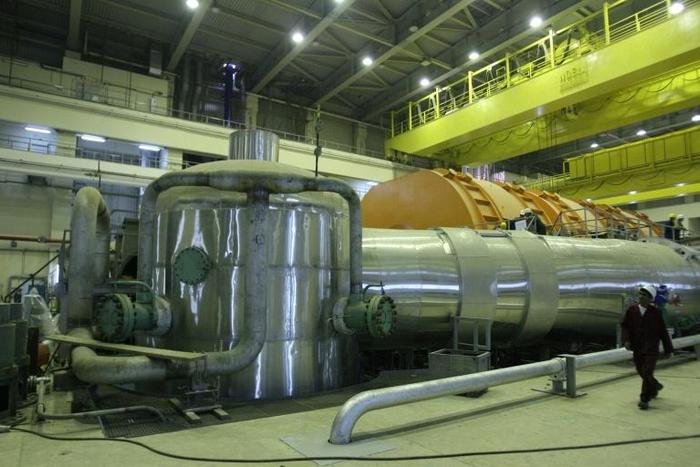 Britain, France and Germany have urged dialogue and an end to escalation over Iran's nuclear programme, with a 2010 file image of its Bushehr nuclear plant here; Attention is once again focused on how close Iran could be to a nuclear weapon
