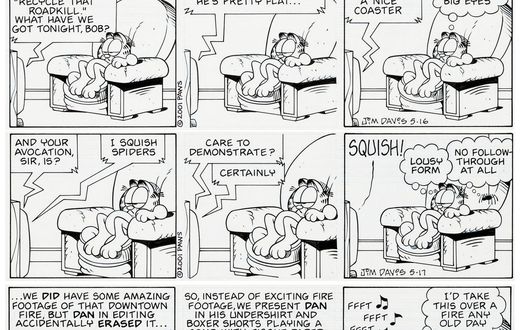 Garfield Art Heads to Auction