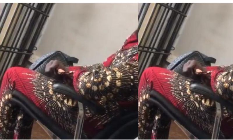 Man with high libido caught on camera masturbating in a printing shop (video)