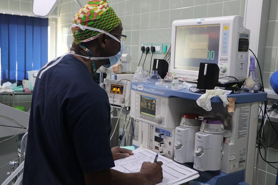 Hepatobiliary surgeon and liver cancer team at Korle-Bu