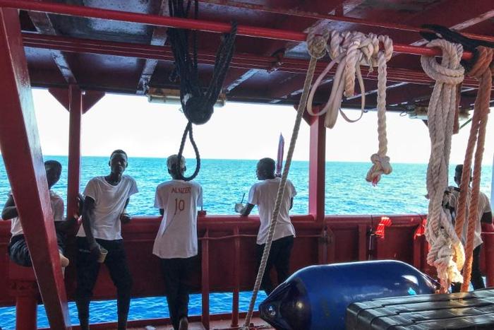 The Ocean Viking rescue ship is still seeking a safe port for its 356 rescued migrants