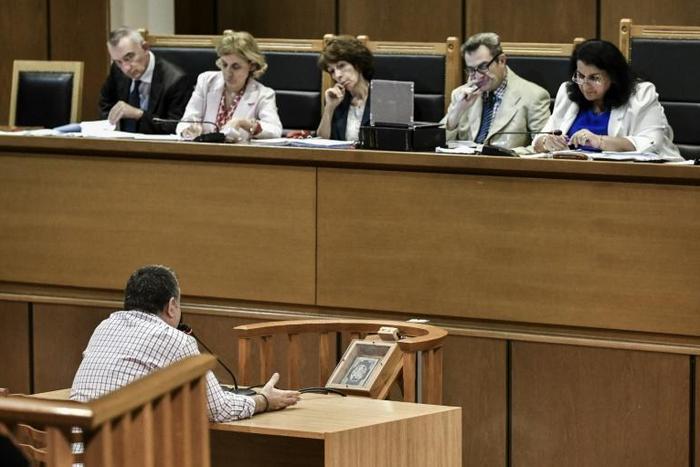 Main suspect Yiorgos Roupakias claims self defence in the 2013 killing of a rapper in a trial delving into violence by the neo-Nazi Golden Dawn party