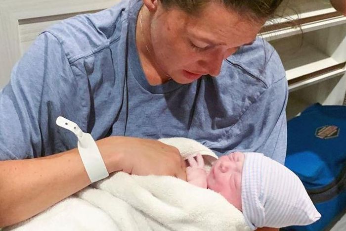 Jade Roper Tolbert Shares Closet Birth Story