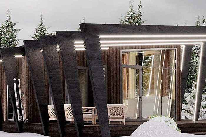 A 3-Bedroom Tiny Home/Illustration (House Beautiful)