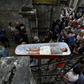 The strange ritual takes place on July 29 each year in the village of Las Nieves in Galicia in northwestern Spain