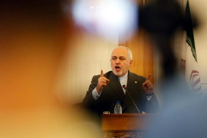 Zarif made the comments at a press conference in Tehran