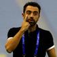 Xavi watching his side slip to first leg defeat