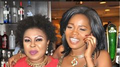 Afia Schwarzenegger and Mzbel