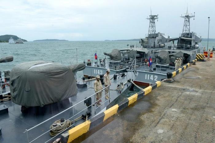Cambodian officials gave the media unprecedented access to the Ream naval base in a bid to rubbish reports of a deal allowing China to use the facilities