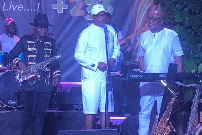 Hollywood legend Samuel L Jackson in Ghana for new documentary series