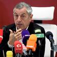 Tunisia coach and former France star Alain Giresse speaks to the media ahead of the Africa Cup of Nations in Egypt
