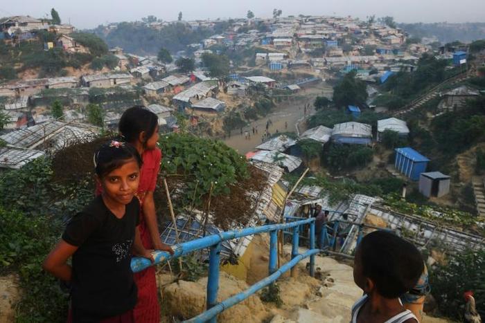 More than 740,000 Rohingya have fled into refugee camps in neighbouring Bangladesh