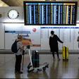 Flights were departing Hong Kong airport largely on schedule on Wednesday morning, a day after pro-democracy protesters caused chaos with a disruptive sit-in