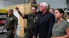 Pence defends conditions at migrant detention centers in Texas