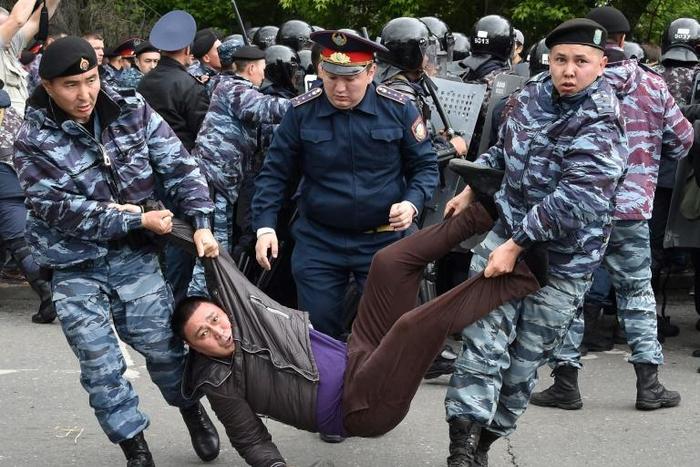 Kazakhstan's presidential election was marked by the biggest protests the country has seen in three years