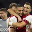 Dusan Tadic (R) fired Ajax into the Champions League playoff with two penalties