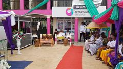 Ceremony to open new branch of Opportunity International Savings and Loans