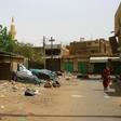 In Khartoum's twin city of Omdurman, across the River Nile, many shops and markets remained closed