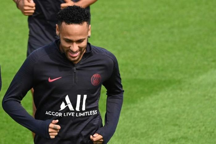 Neymar, seen training on August 10, has been linked with a return to Barcelona after PSG hinted at potential movement last weekend and Barcelona media now saying talks are in the offing