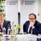 Dutch Finance Minister Wouter Koolmees (R, pictured February 2019) said it "annoys (him) enormously" and promised to investigate how prisoners manage to collect unemployment benefits behind bars, despite the law prohibiting the practice