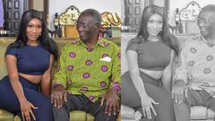 Wendy Shay and ex-president Kufuor