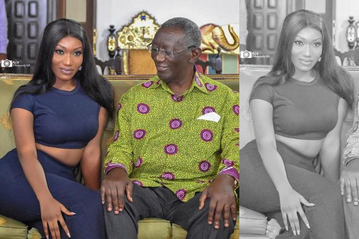 Wendy Shay and ex-president Kufuor