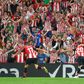 Athletic Bilbao's Spanish forward Aritz Aduriz celebrates his goal
