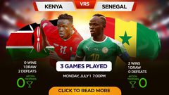 AFCON 2019: Senegal vs Kenya