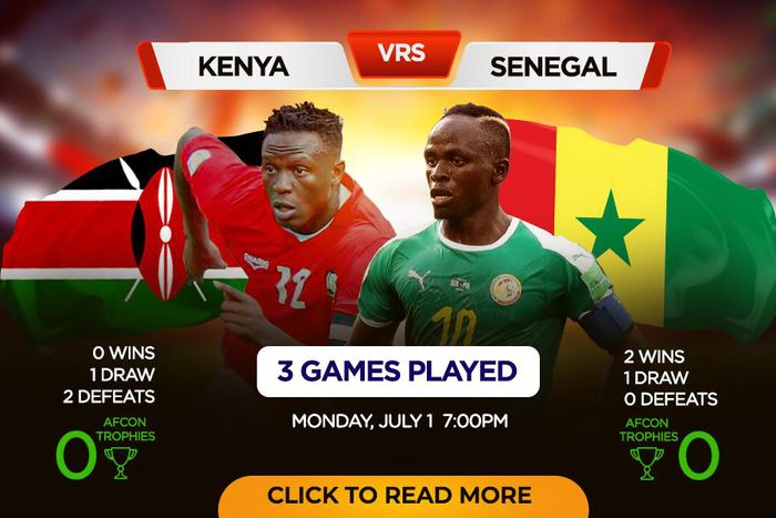 AFCON 2019: Senegal vs Kenya