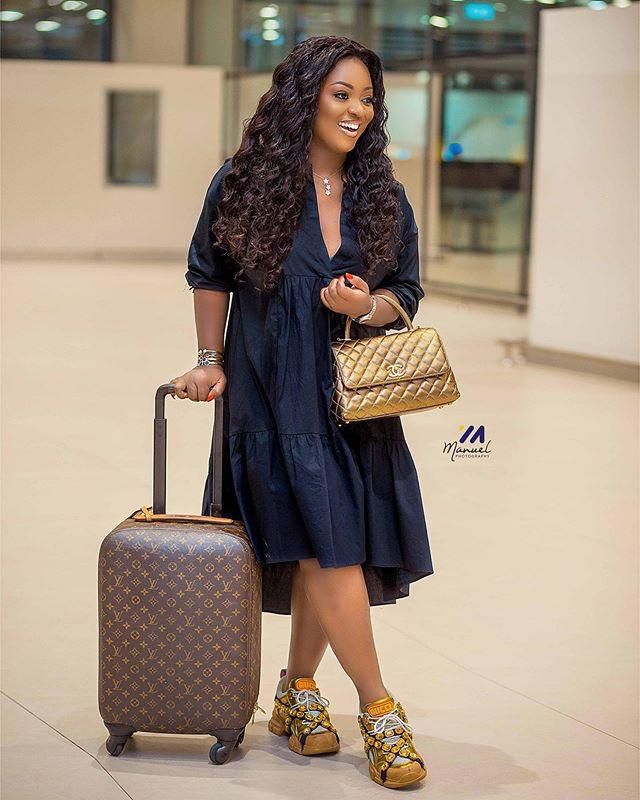 Jackie Appiah goes on vacation