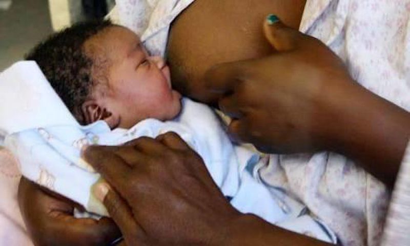 A breastfeeding mother (Illustrative)