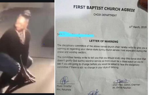 “Stop dance style that does not glorify God” – Disciplinary committee threatens to sanction ‘twerking’ choir member