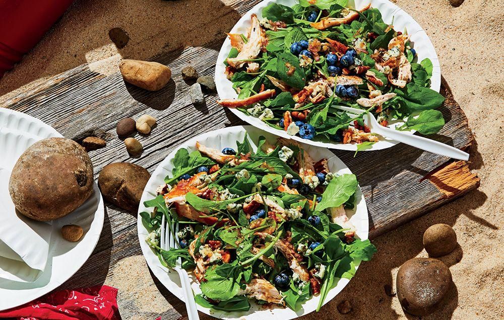 double blueberry salad