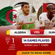 ALGERIA VS GUINEA