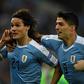Edinson Cavani (left) and Luis Suarez have scored 116 Uruguay goals between them
