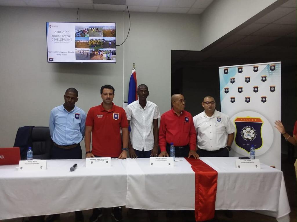 Vincenzo Alberto Annese's unveiling as coach of Beliz