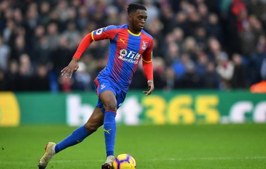 Man Utd bound: Aaron Wan-Bissaka is set for a £50 million move from Crystal Palace