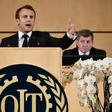 French President Emmanuel Macron argued in his speech at the ILO that the world needed to return to a "social market economy" in which everyone shared