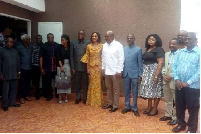 Jean Mensa and NDC executives