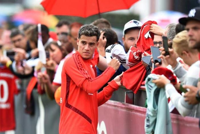 Brazilian midfielder Philippe Coutinho will be in the Bayern Munich squad for the first time against Schalke this Saturday