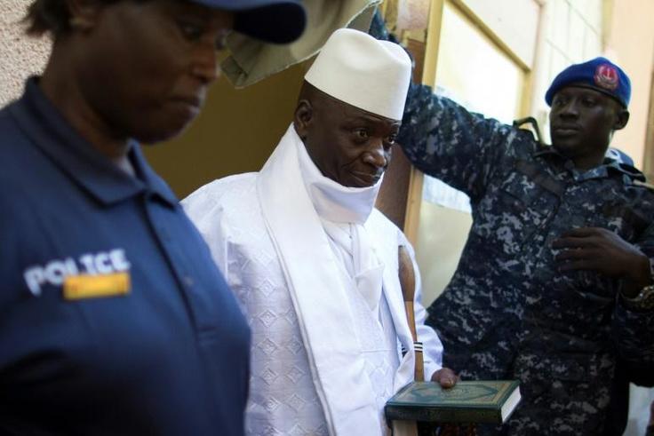 Gambia's former president Yahya Jammeh seized power in a bloodless coup in 1994 in the former British colony
