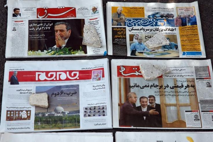 Iran surpassing the uranium enrichment cap and reaching 4.5 percent enrichment was announced Monday