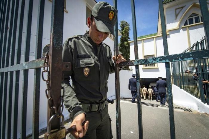 The trial of two dozen men charged with the brutal murder of two Scandinavian hikers has been held under tight security in Morocco since May 2
