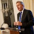 British Ambassador Kim Darroch (pictured January 2017) reportedly said Trump's presidency could "crash and burn" and "end in disgrace"