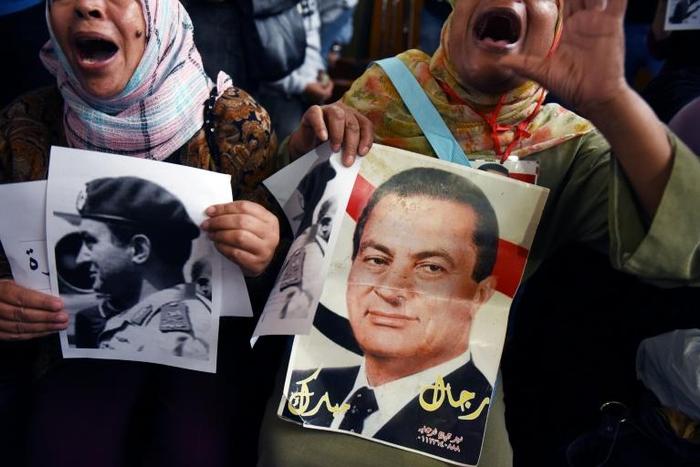 The pro-Mubarak Facebook page was created the same month the ex-president was overthrown, following a popular uprising that shook Egypt at the height of the Arab Spring