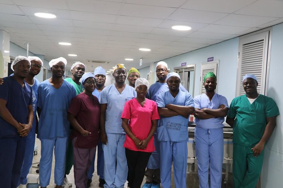 Hepatobiliary surgeon and liver cancer team at Korle-Bu