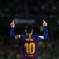 Lionel Messi celebrated the goal against Betis that is a candidate for the year's best