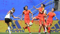 Giulia Gwinn fired the only goal of the game through a forest of Chinese defenders