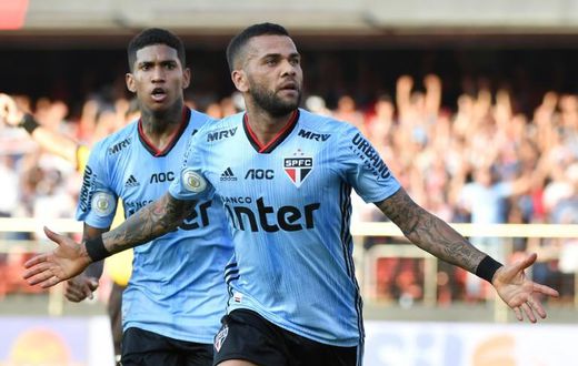 Dani Alves joined Sao Paulo in August after spells with some of Europe's top clubs