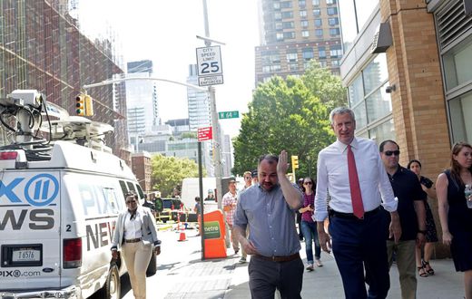 The Power Went Out. Where Was De Blasio?